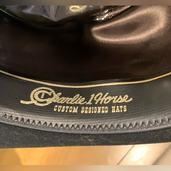 Charlie 1 Horse Custom Designed Hat, Triple XXX Fur Blend, Size 7 - Picture 7 of 12